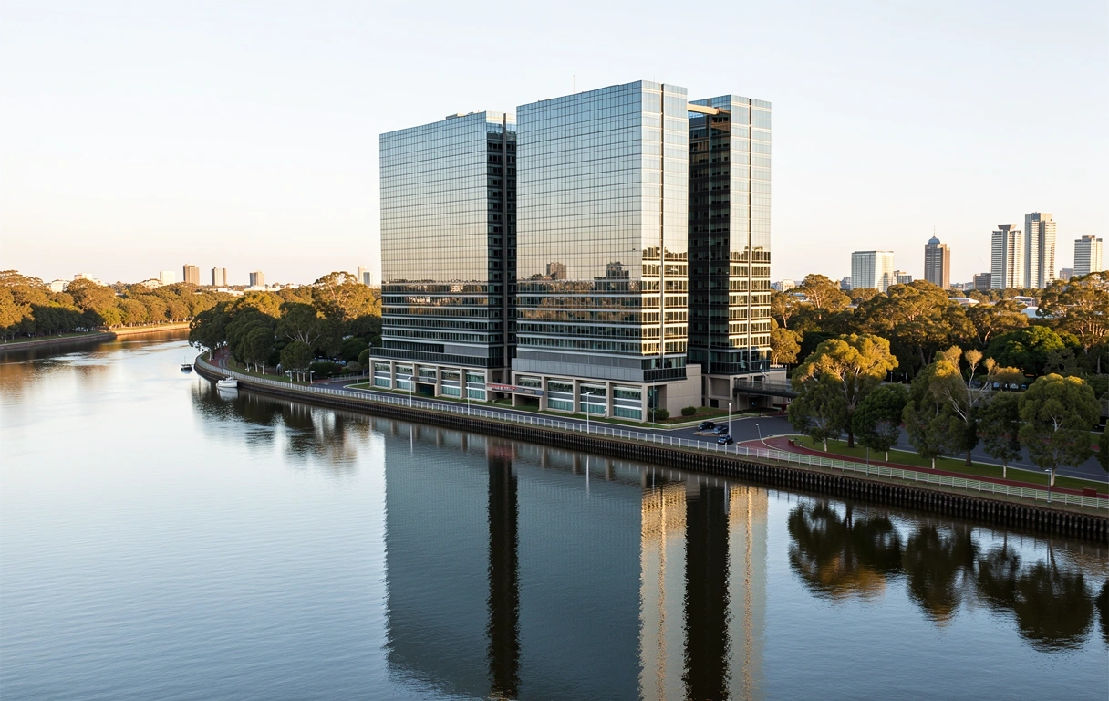 Brisbane commercial district architecture