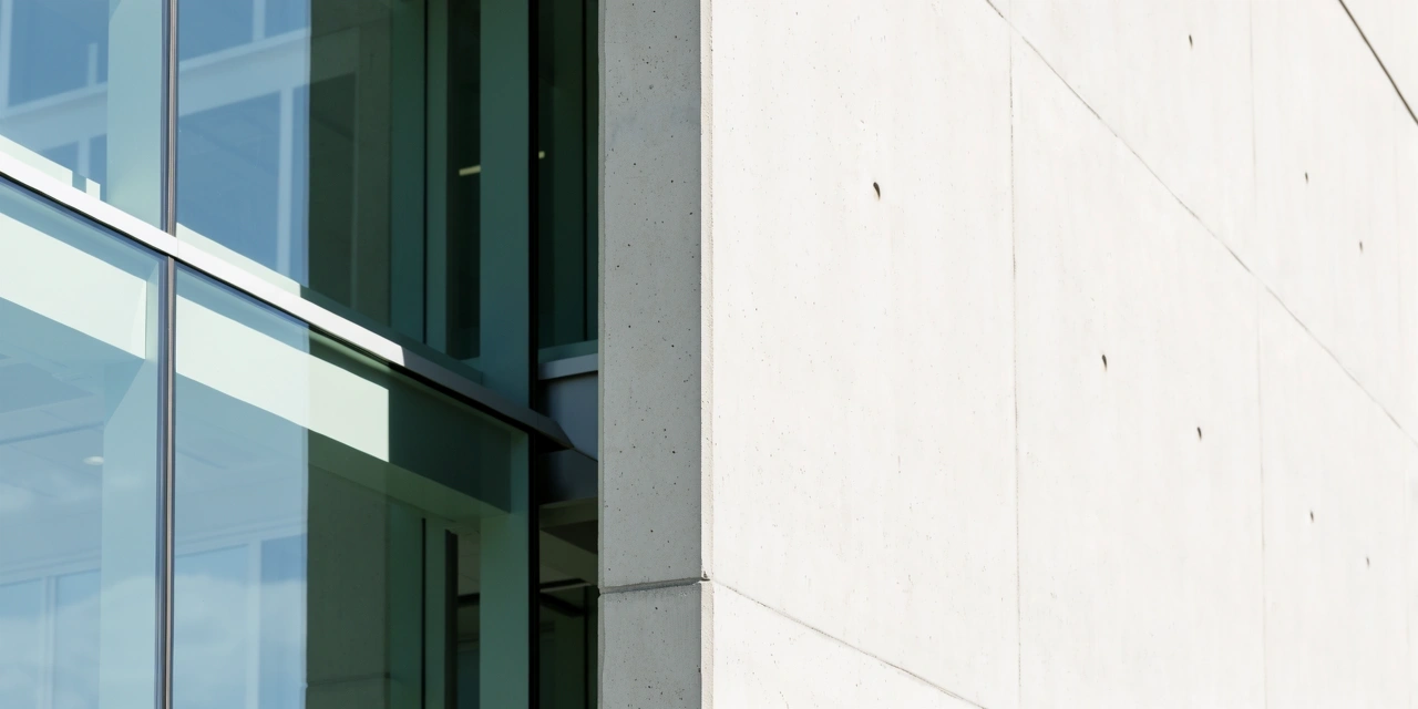 Architectural detail signifying professional structure